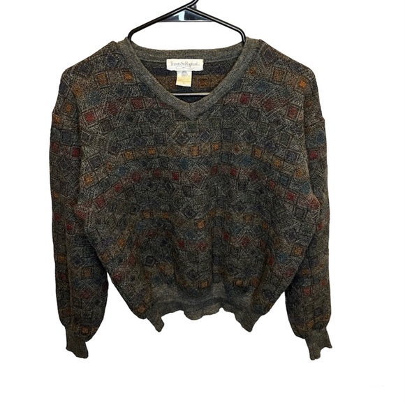 Sweaters - Vintage Tricots St. Raphael 100% Wool Sweater Size S